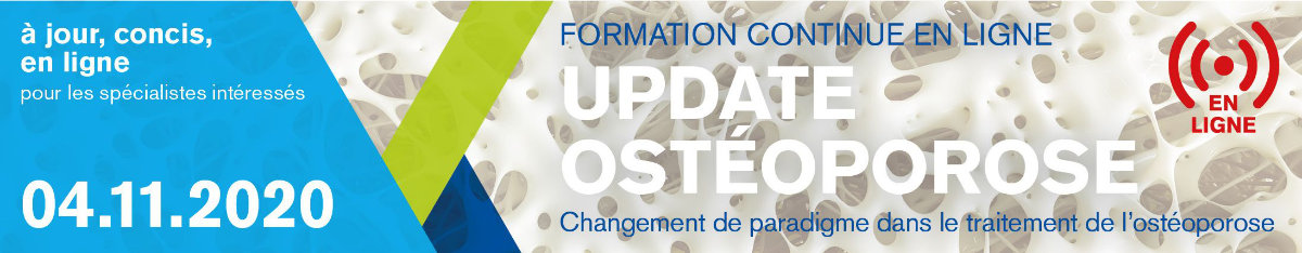 FORMATION CONTINUE UPDATE OSTÉOPOROSE