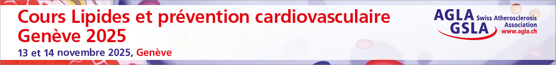 GSLA Cours Lipides et prévention cardiovasculaire Lausanne 2025