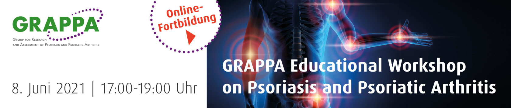 GRAPPA Fortbildungsveranstaltung zu Psoriasis und Psoriasis-Arthritis