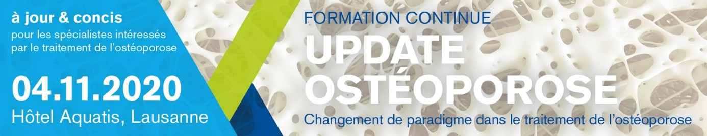FORMATION CONTINUE UPDATE OSTÉOPOROSE